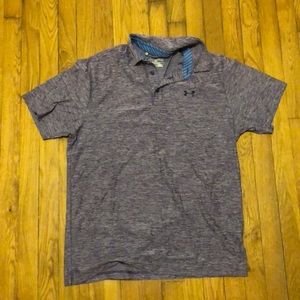Under Armour purple polo
